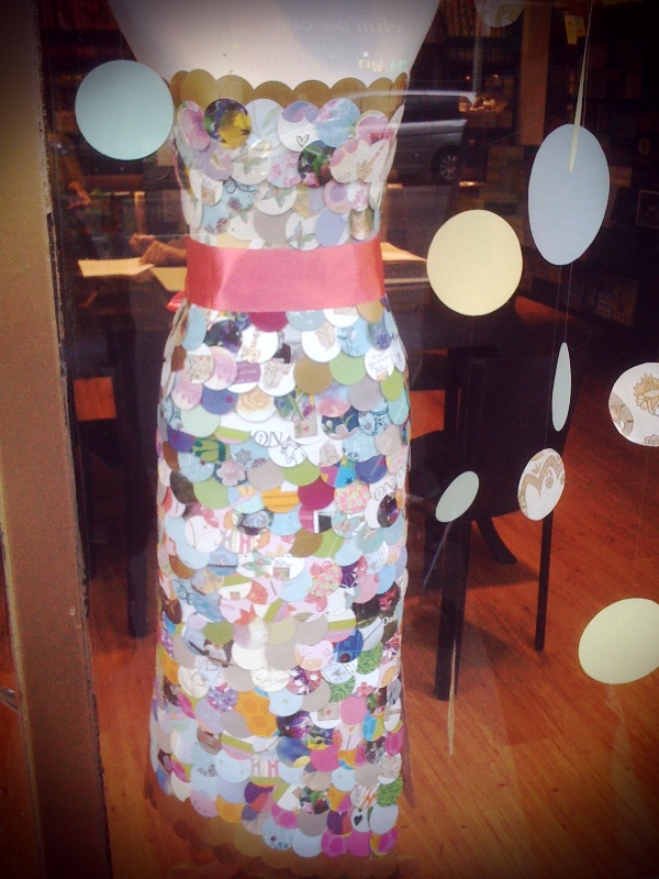 paper dress