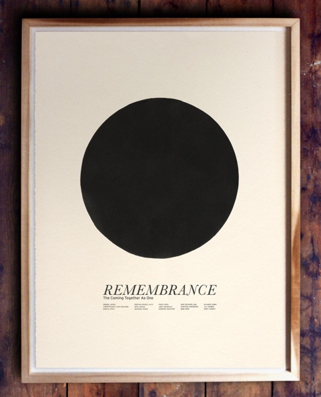remembrance poster