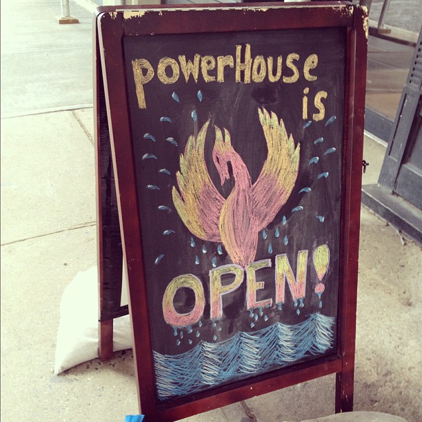 Yay! @powerhousearena is back!